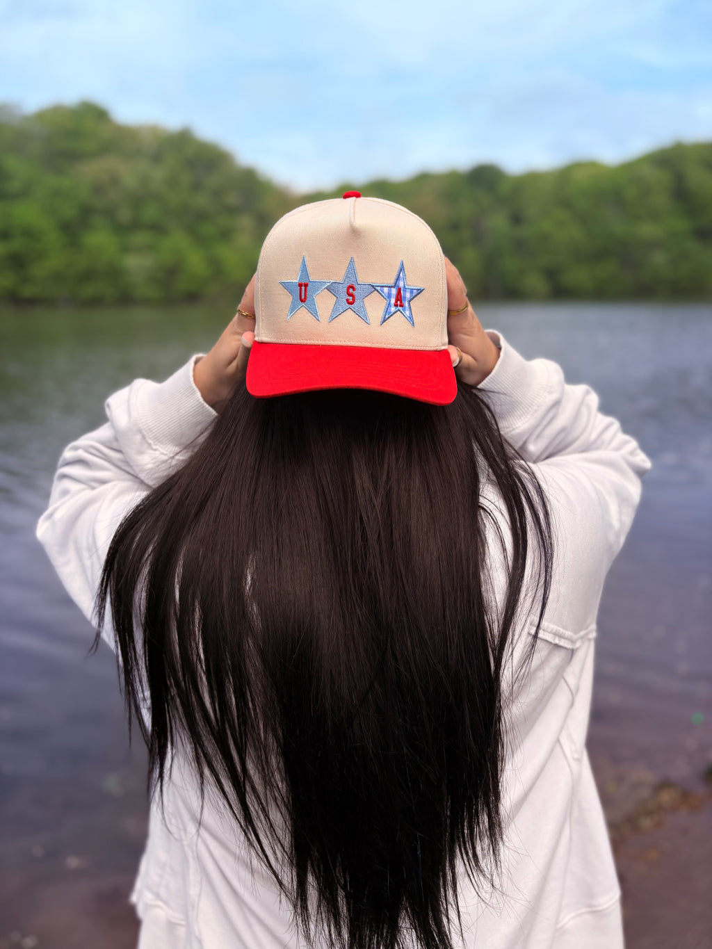USA trucker hat