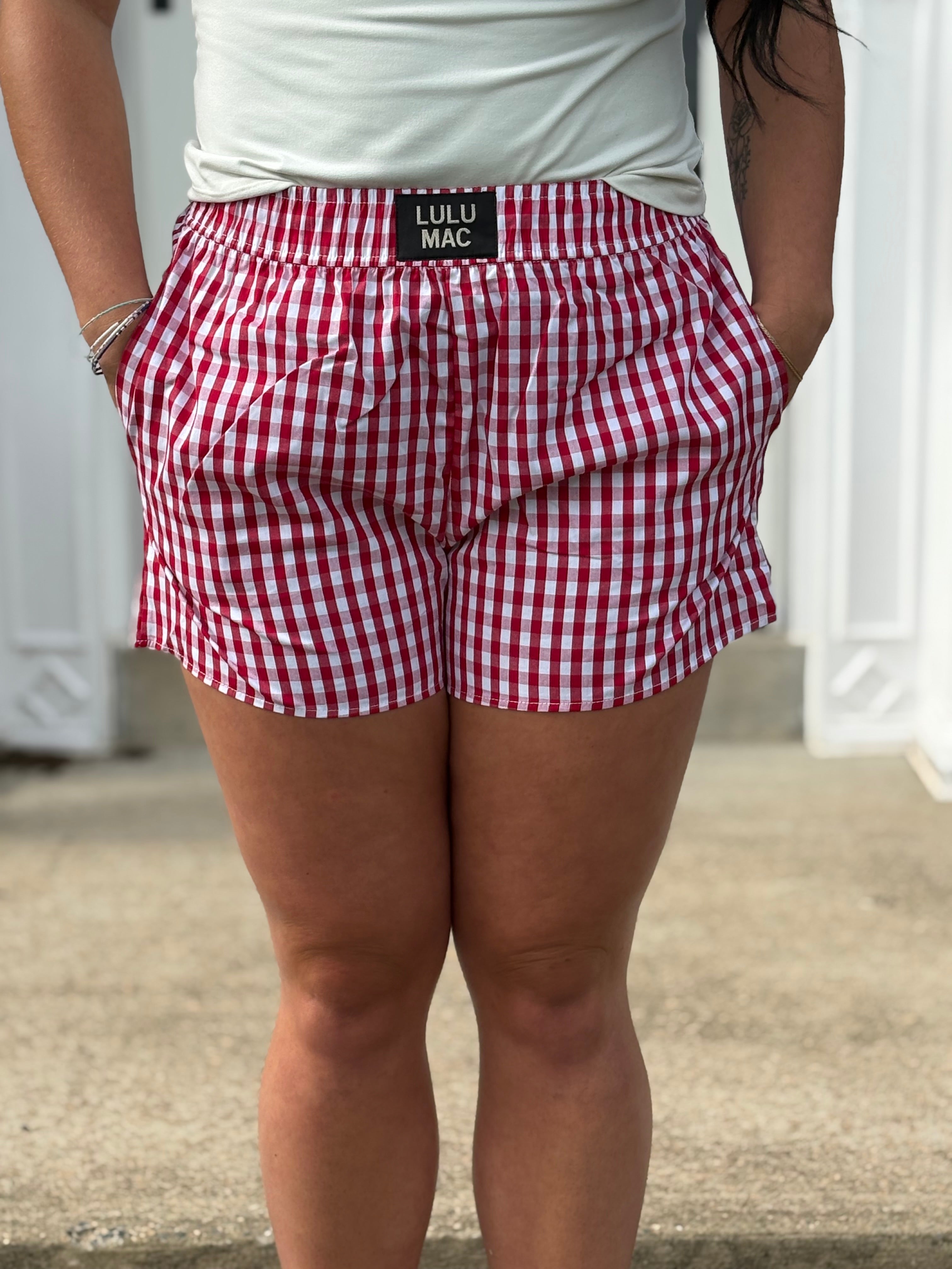 Lulu Mac Gingham Boxer short