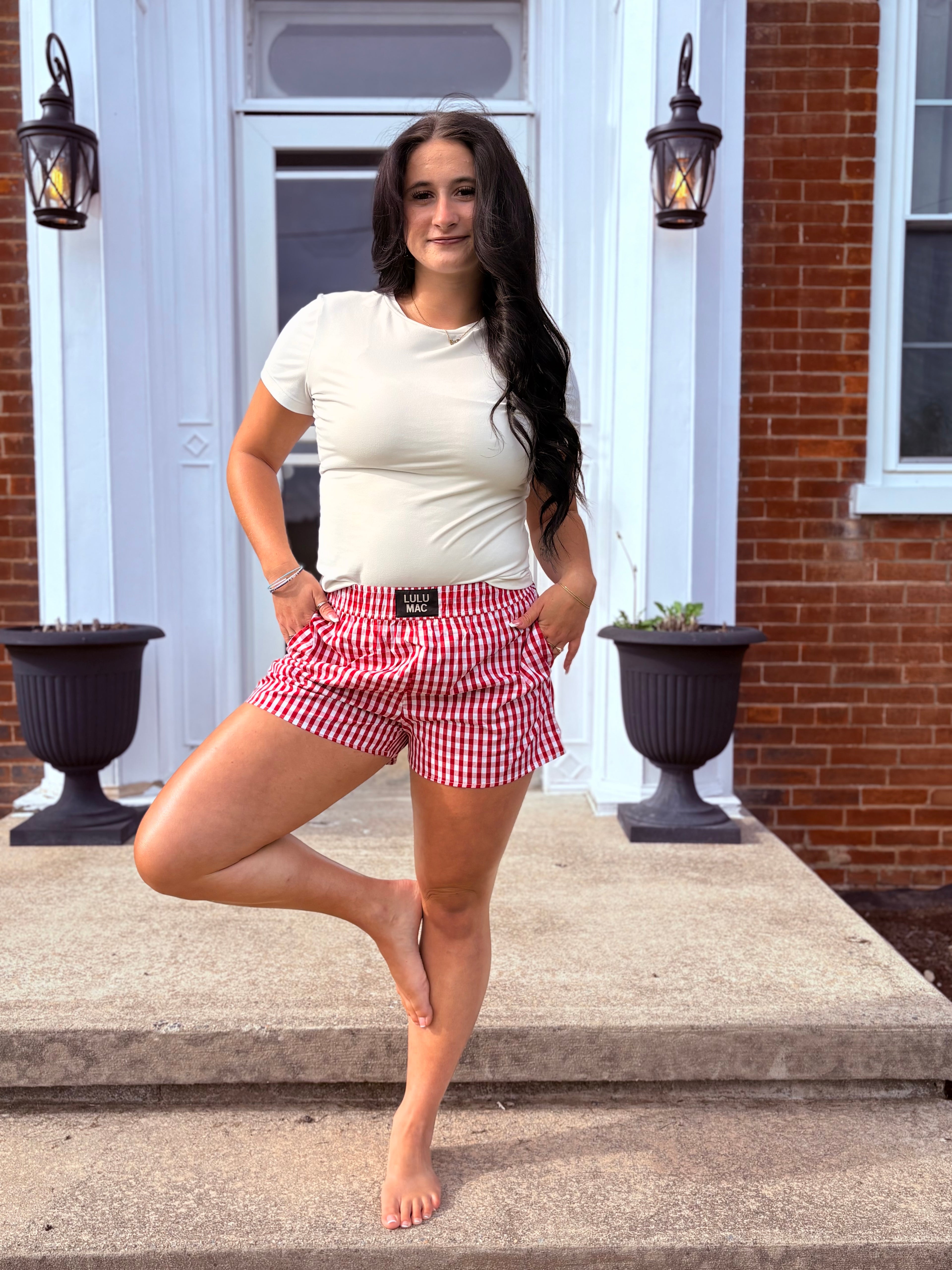 Lulu Mac Gingham Boxer short