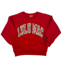 Red Camo Lulu Mac Crew neck